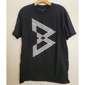 Mens beastmode size large black cotton tee